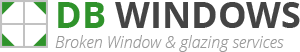 Tewkesbury Broken Window Logo